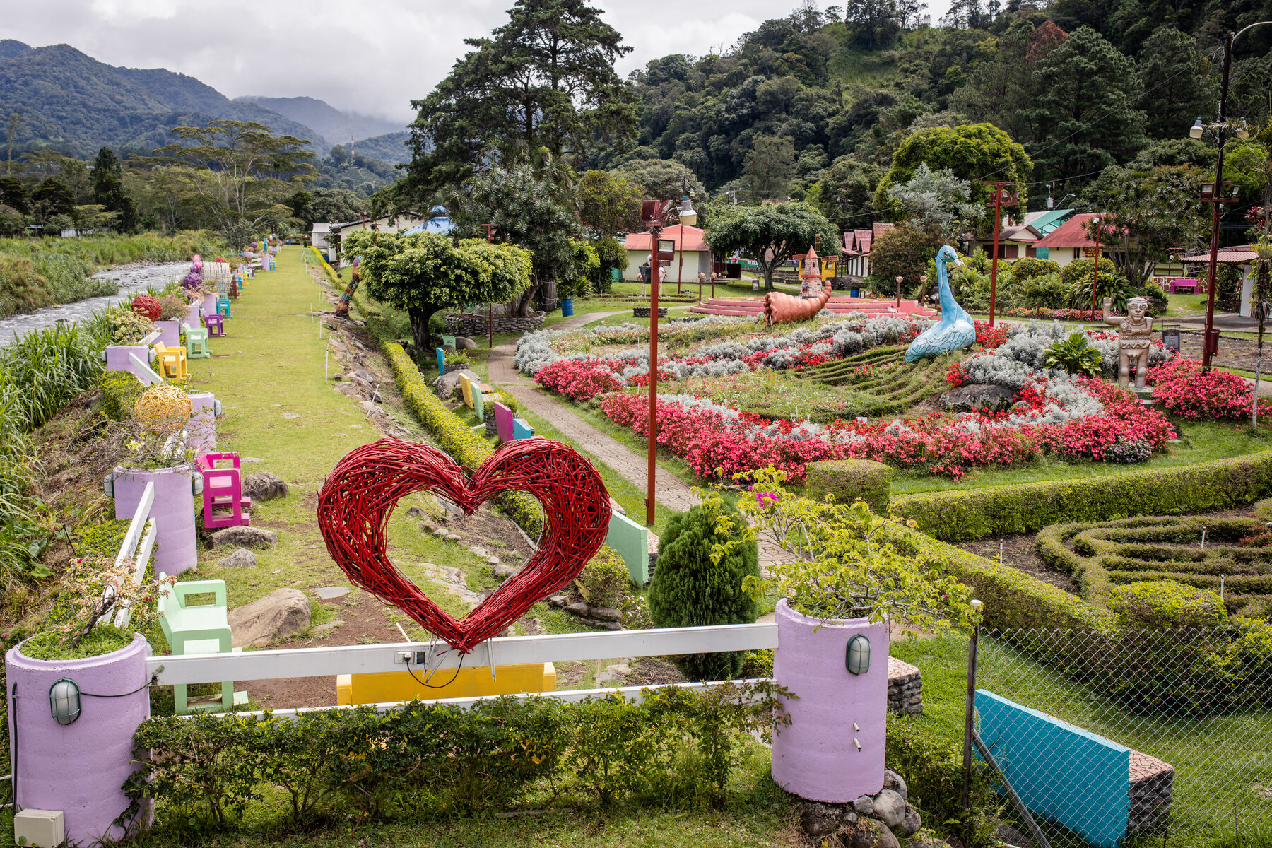 Jardines de la hacienda